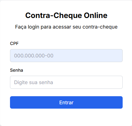 Contra-cheque Online